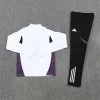 Kids Kit Manchester United  2025-26 White with purple Sports Suit Chandal