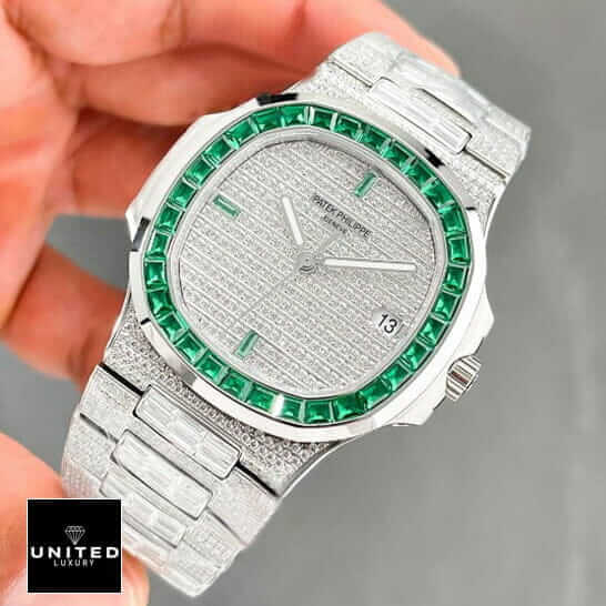 emerald bezel 5711 replica 5