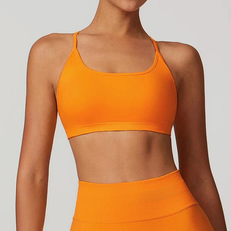 PASUXI Spring Seamless Yoga Bras Women's Quick Dry Workout Tops Wholesale Direct huanwei