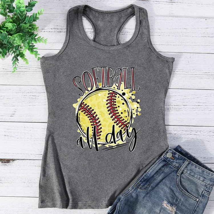 softball Vest Top-Annaletters