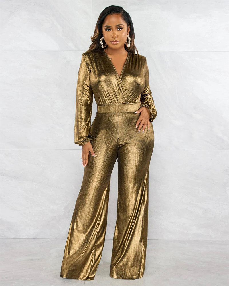 Delicia Shimmer Jumpsuit