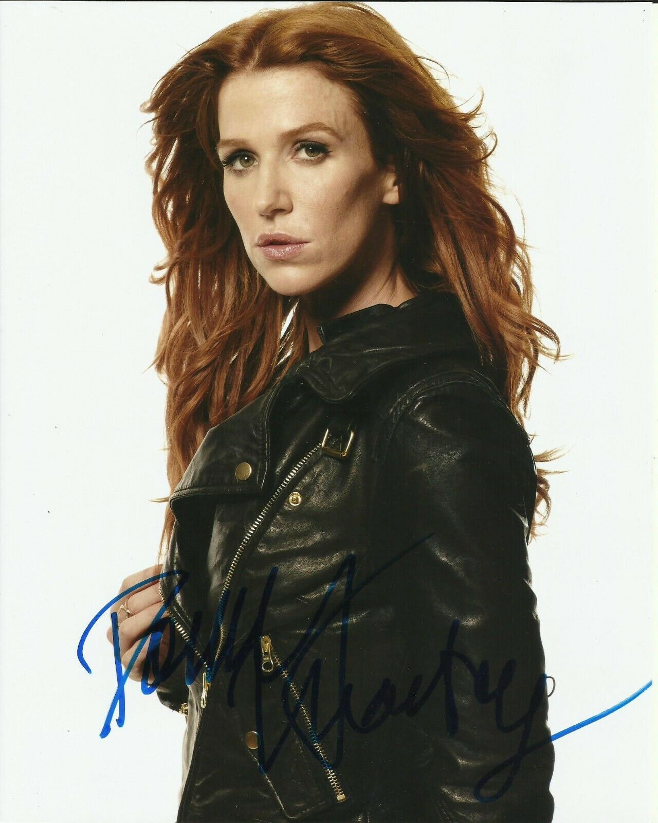 POPPY MONTGOMERY SIGNED SEXY Photo Poster painting UACC REG 242 (2)