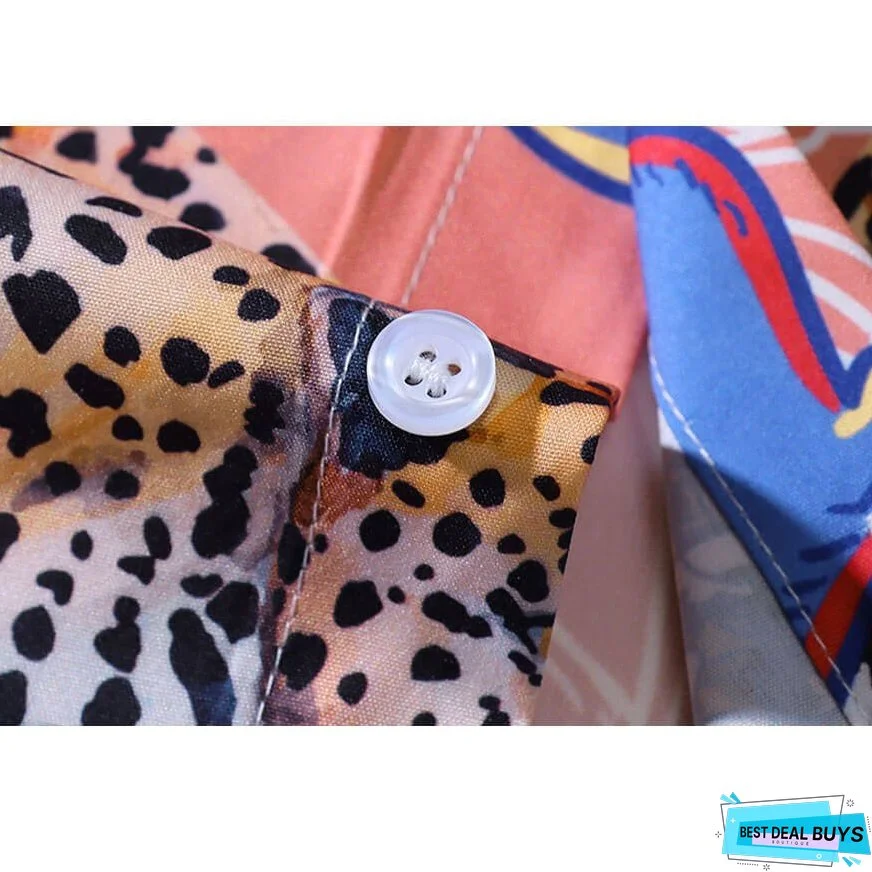 Flora And Fauna Print Shirt