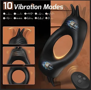 Dual Use Vibrating Penis Ring For Couple