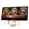 The Last Supper Glass Painting-Paint By Numbers Acrylic Painting 60*40CM(HOT)