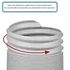 Universal Duct Extension Pipe Fittings Exhaust Hose for Mobile Air Conditioning