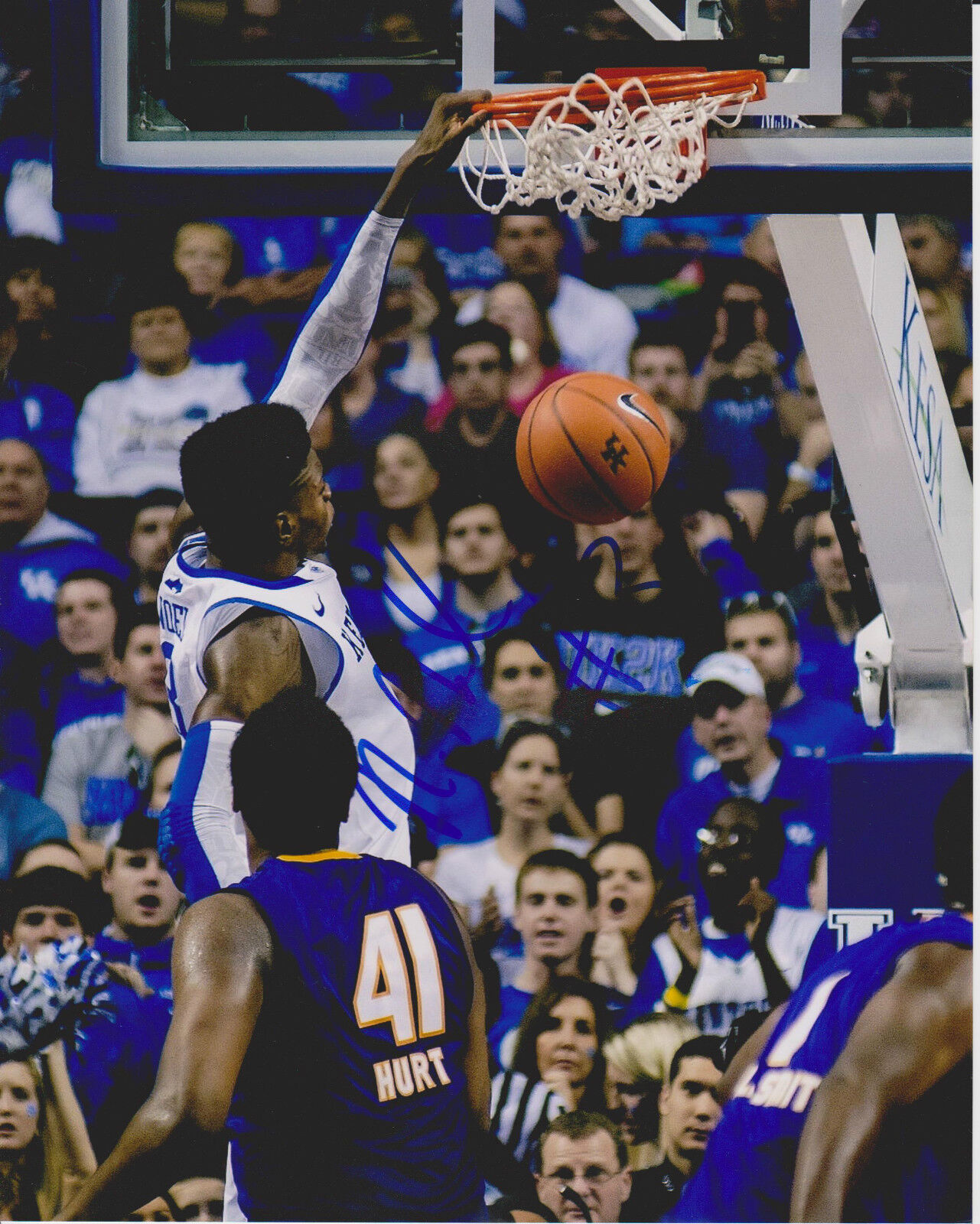 NERLENS NOEL signed KENTUCKY WILDCATS 8x10 Photo Poster painting *PHILADELPHIA 76ers*