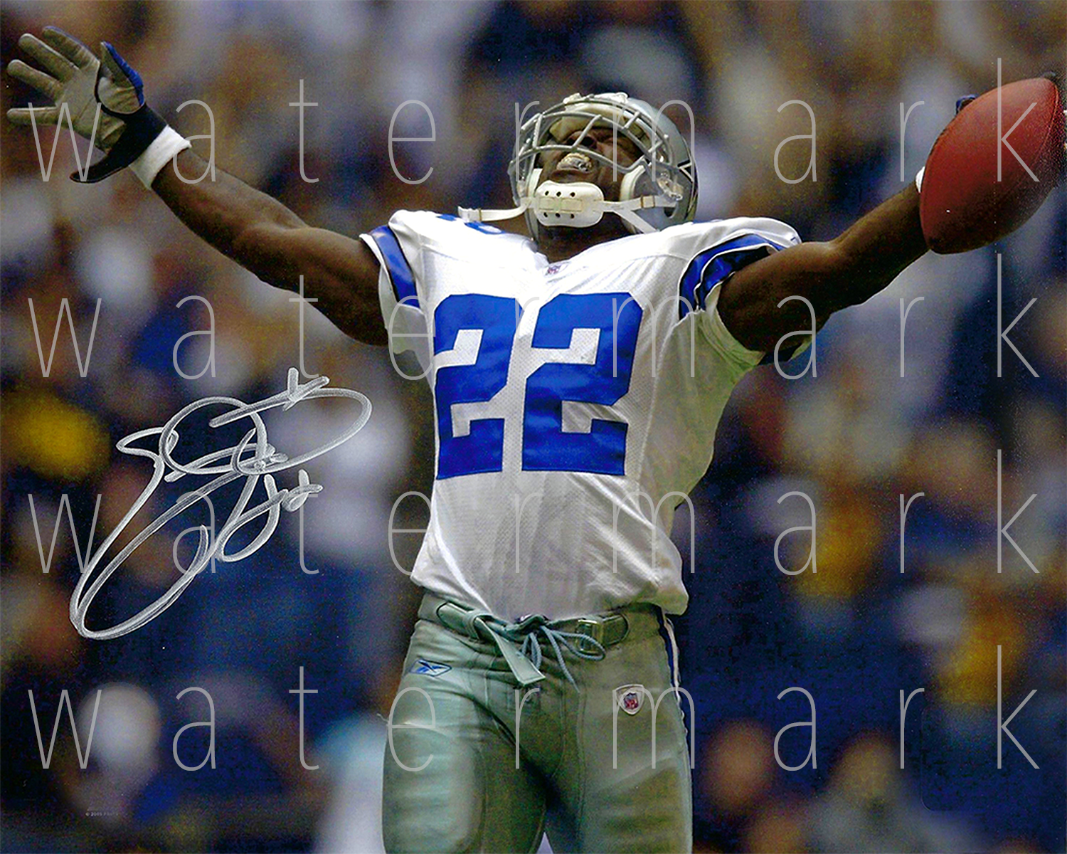 Emmitt Smith Cowboys signed 8X10 Photo Poster painting picture poster autograph RP