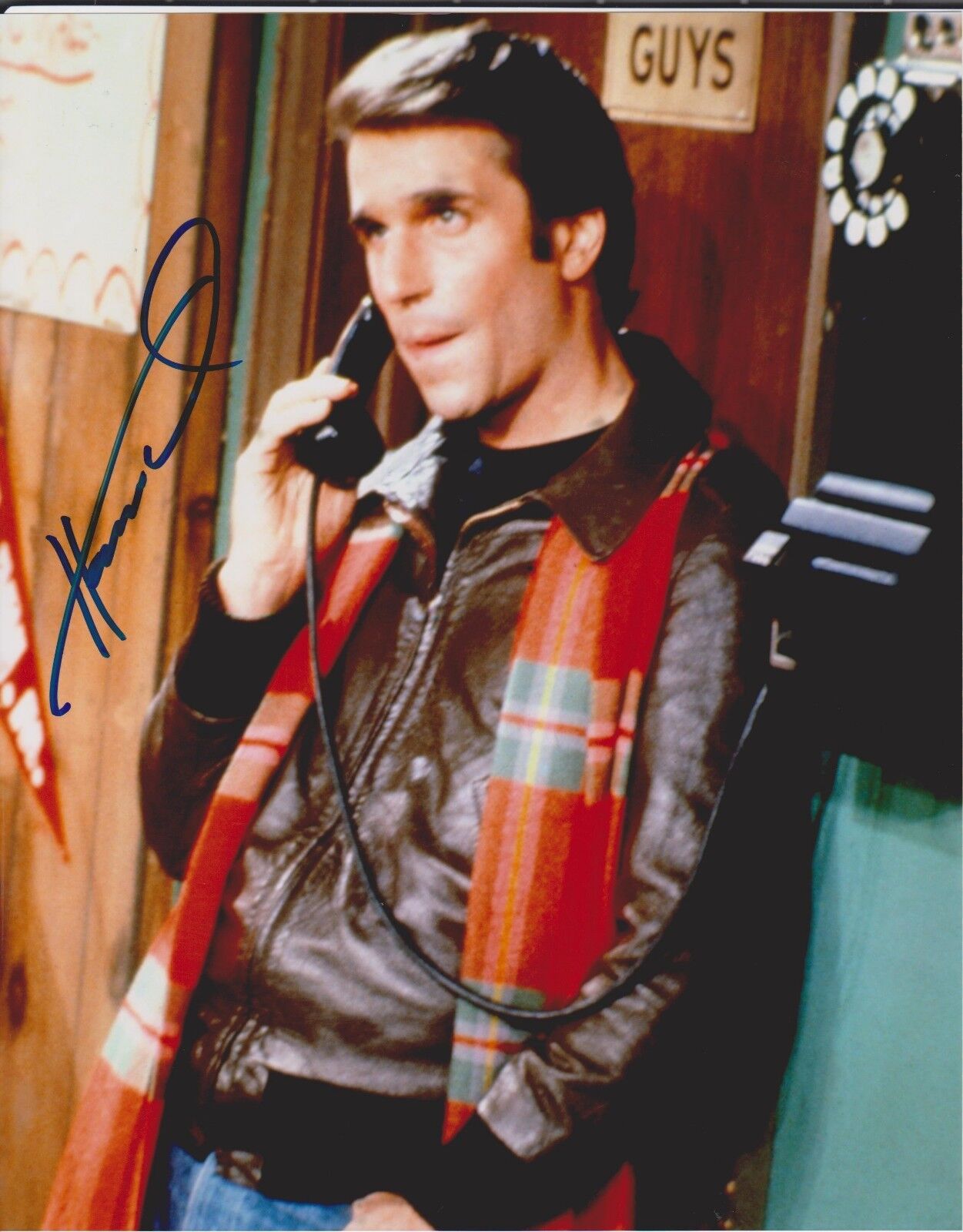 Henry Winkler Signed Photo Poster painting - THE FONZ - Happy Days - COOL!!! #2