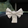 Elegant BowKnot Design PU Leather Car Used Backseat Hooks Hanger