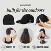Magnetic Ponytail Baseball Cap