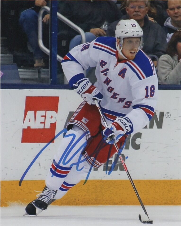 New York Rangers Marc Staal Autographed Signed 8x10 NHL Photo Poster painting COA C