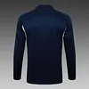 2025/2026 Real Madrid Half-Pull Training Suit Cyan Football Shirt 1:1 Thai Quality