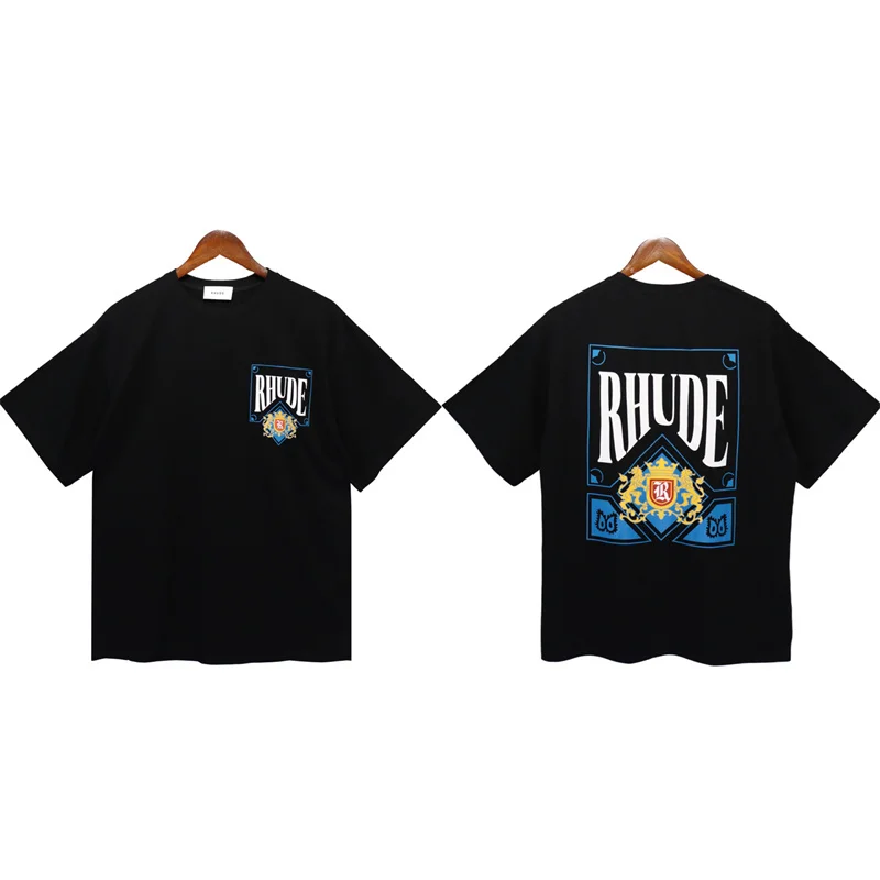 RHUDE 2023 Summer New Short Sleeve T-Shirt