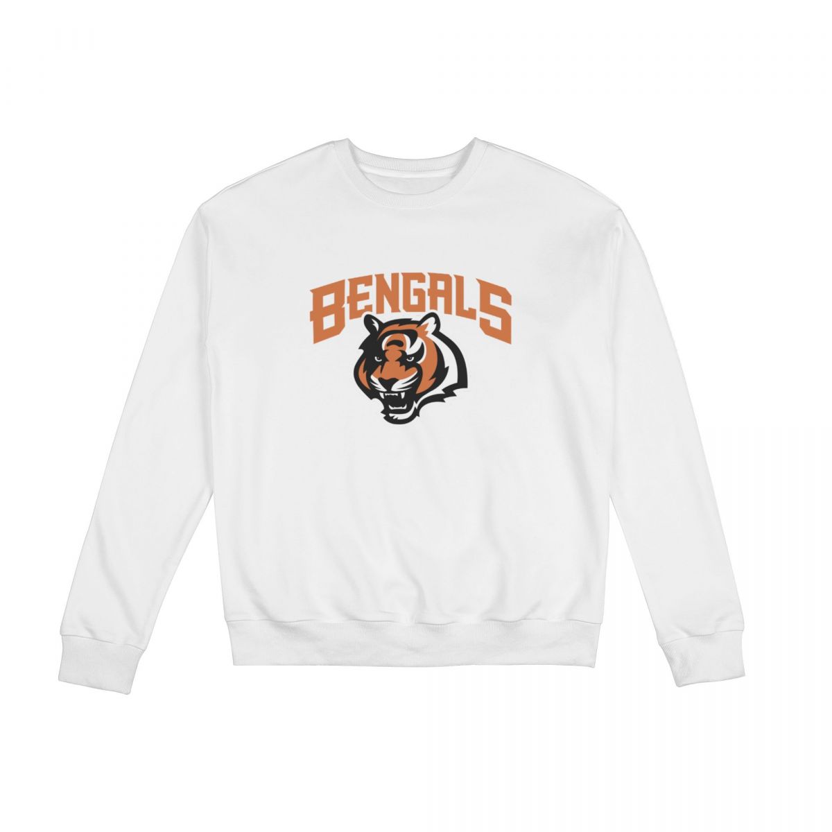 Cincinnati Bengals Logo Unisex Round Neck Sweatshirt