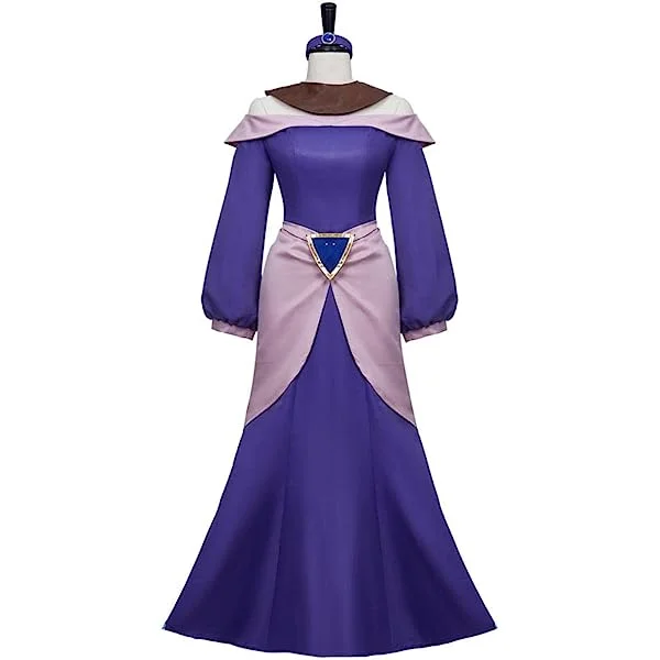 Women's Princess Dress Deluxe Princess Costume Dress Up for Halloween Party