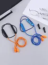 BT Portable Work Earplugs Headphones Noise Suppression Earphone Lightweight In-Ear Noise-Isolating Headphones Ergonomics Neckband Wireless Earbuds for Construction Sites Noisy Places
