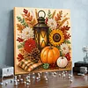Happy Thanksgiving Day DIY 5D Diamond Painting Kit with Frame 25x25cm