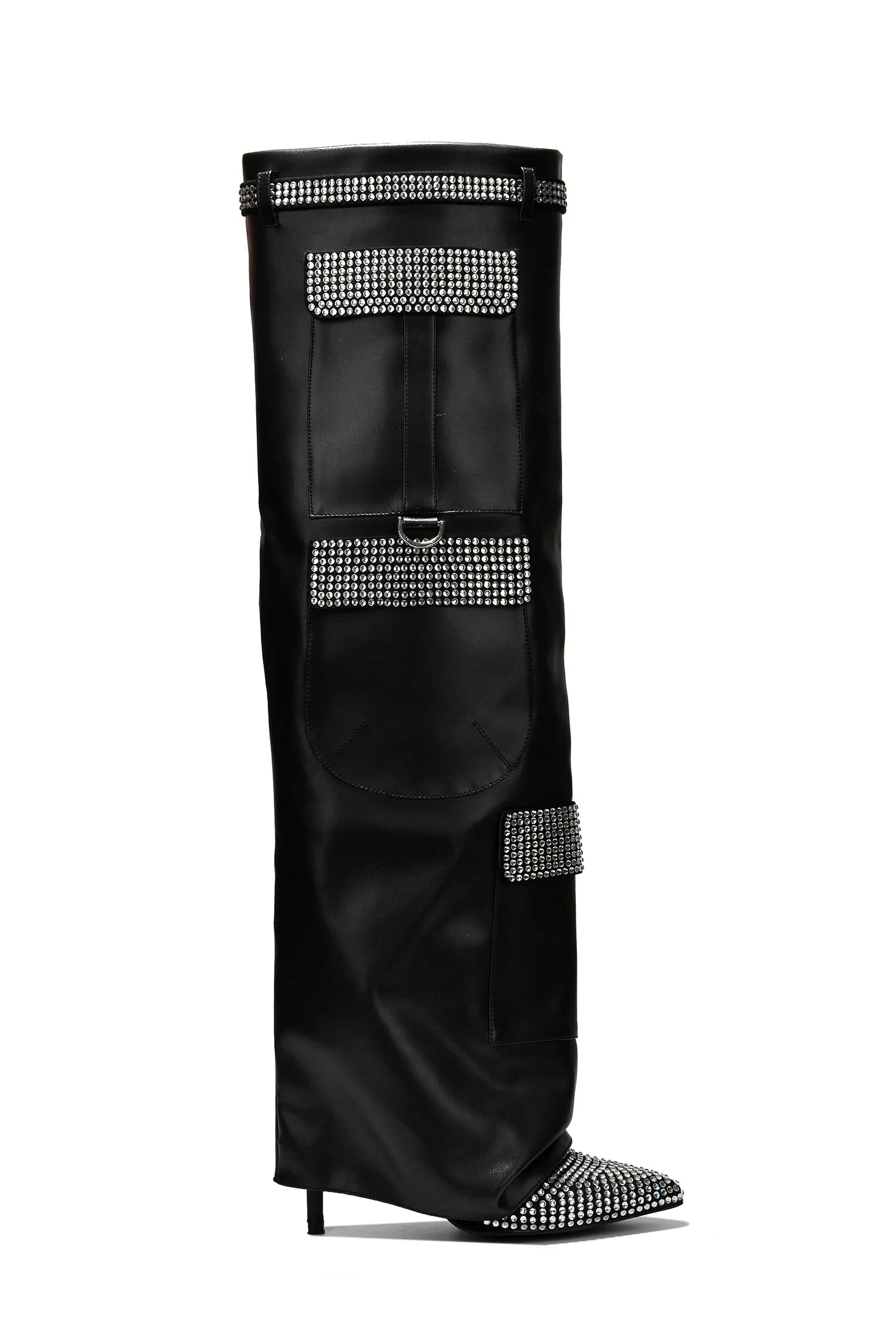Runway Style Over-The-Knee Boots Paris Station Pant Tube Shoe Pocket Sports Leisure Flats High-End Women Boots