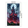 Bat Castle-11CT Stamped Cross Stitch 40*70cm/15.75*27.56in(Big Size) tapestrymarket