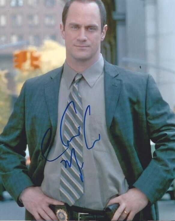 Chris Meloni Autographed Signed 8x10 Photo Poster painting ( Law and Order SVU ) REPRINT