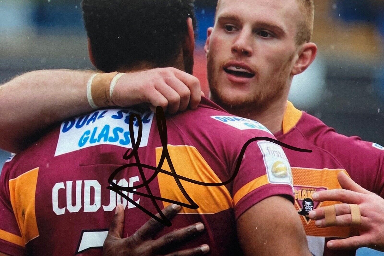 Leroy Cudjoe Genuine Hand Signed 6X4 Photo Poster painting - Huddersfield Giants