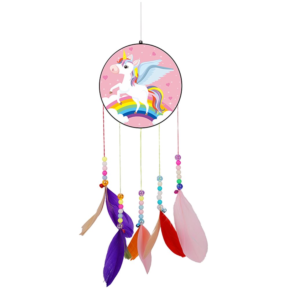 5D DIY Diamond Painting Acrylic Wind Chime Mosaic Kit Rhinestone