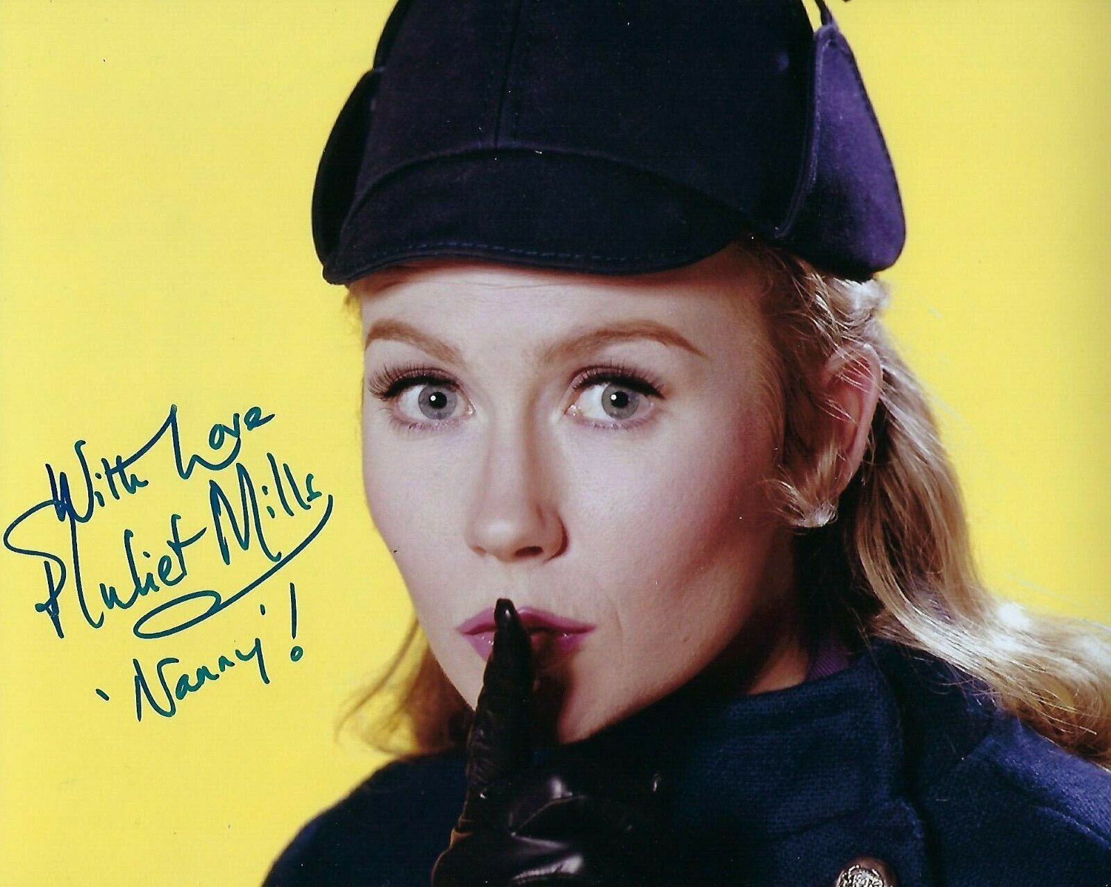 GFA Nanny and the Professor * JULIET MILLS * Signed 8x10 Photo Poster painting J6 COA