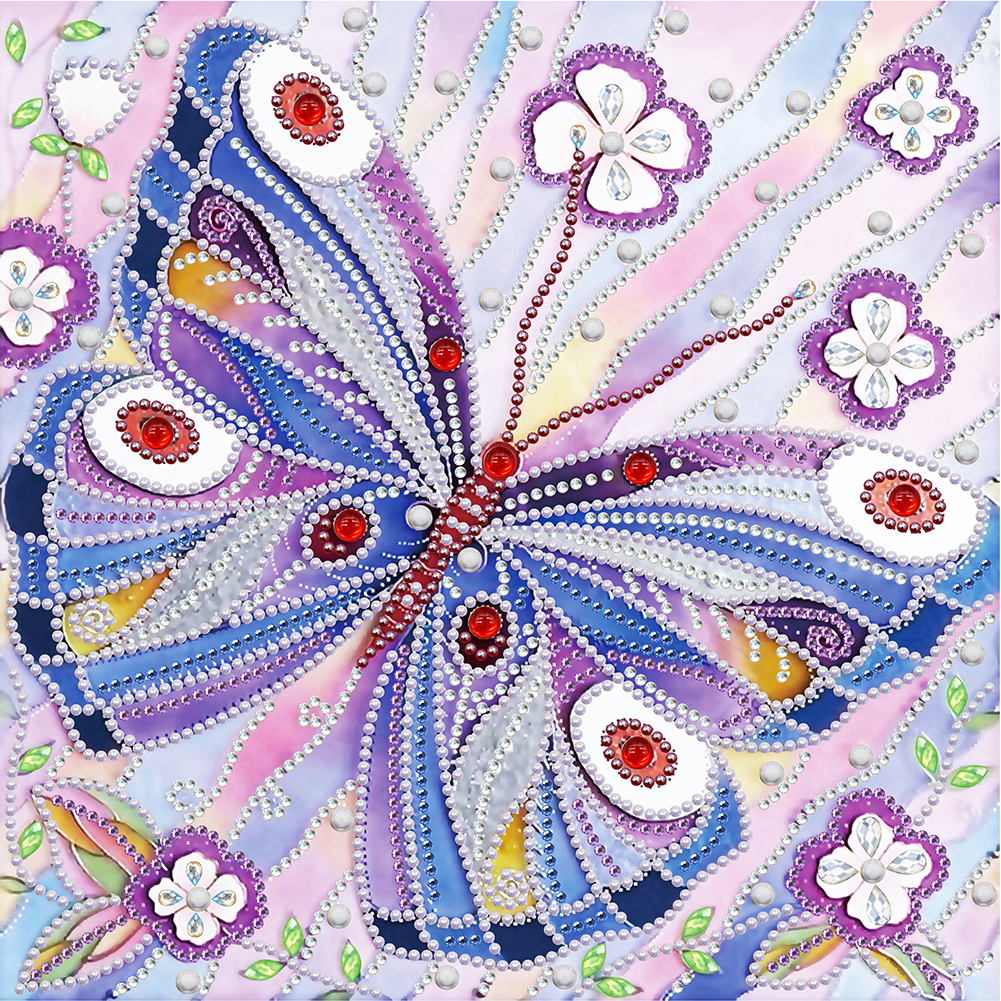 

Butterfly - Special Shaped Diamond Painting - 30*30CM, 501 Original