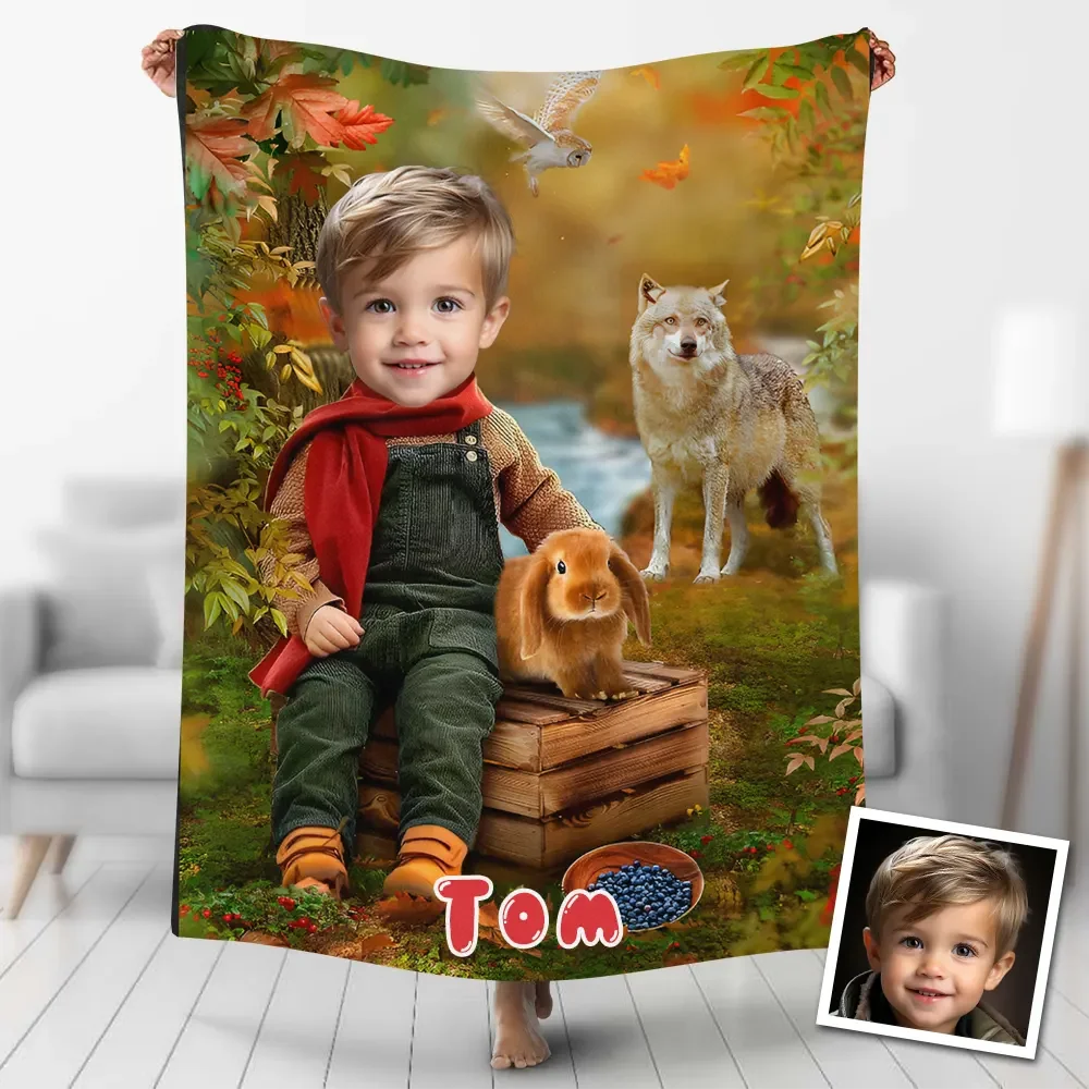 Custom Blanket Personalized Minime Pillow Makemesurprise