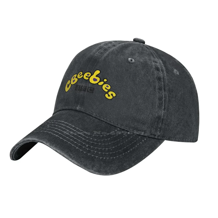 CBeebies Logo Printed Graphic Brand Logo High-quality Denim cap Knitted hat Baseball cap