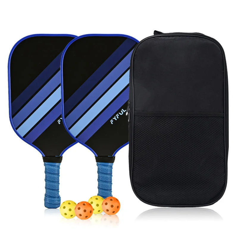 Durable Fiberglass Pickleball Paddle Set for Outdoor Play