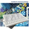 (US Local)21 Grids Clear Diamond Painting Storage Containers for Beads Art DIY Crafts Tool