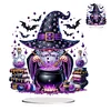 Acrylic Special Shaped Double Sided Effect Halloween Table Top Diamond Painting Ornament Kits