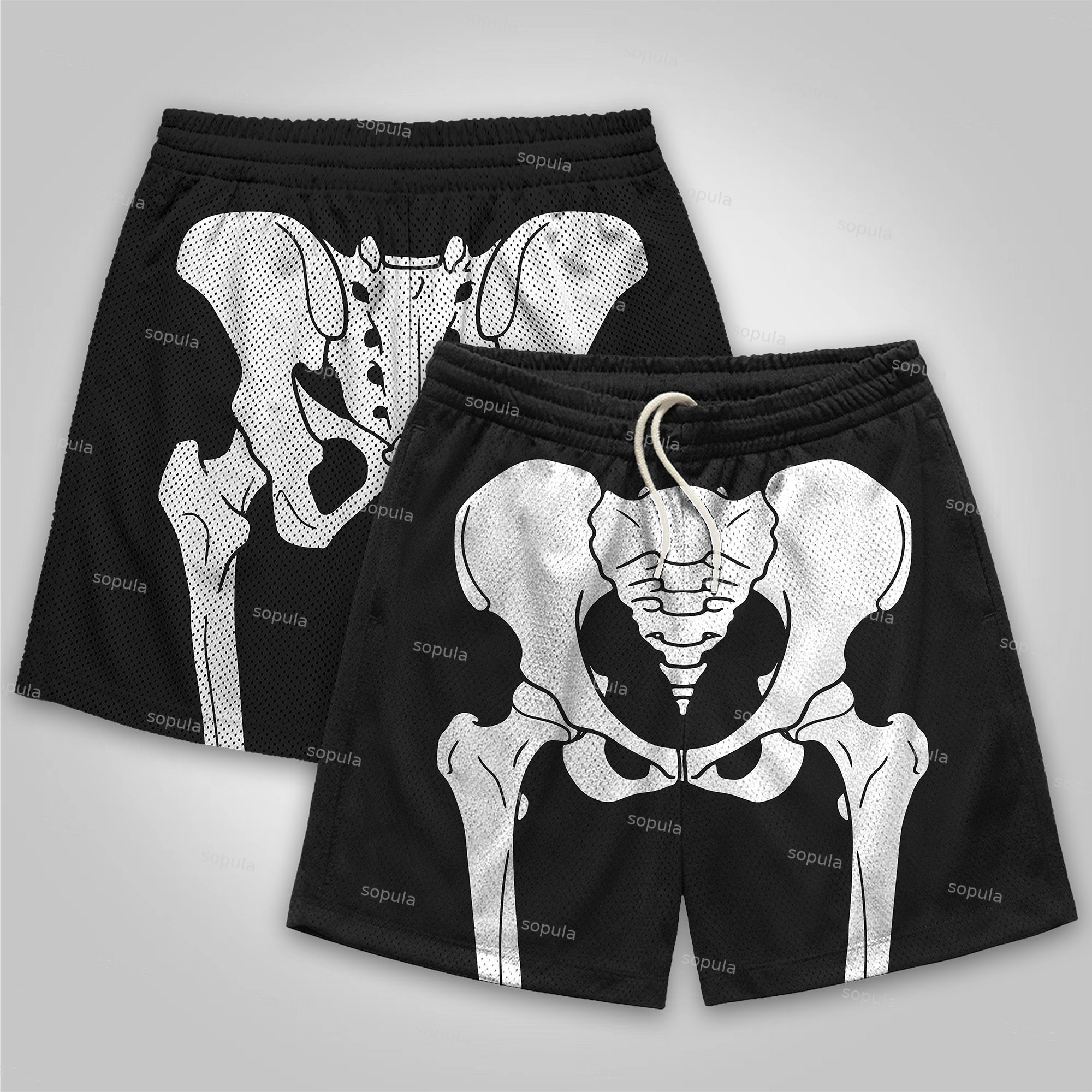 Sopula Bone Guard Mesh Shorts