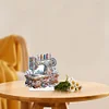 (US Local)Sewing Machine Special Shaped 5D DIY Diamond Art Kit Tabletop Decorations for Adults