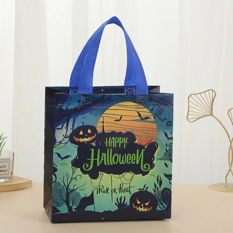 Halloween Minimalist Classic Style Pumpkin Letter Nonwoven Party Festival Gift Wrapping Supplies