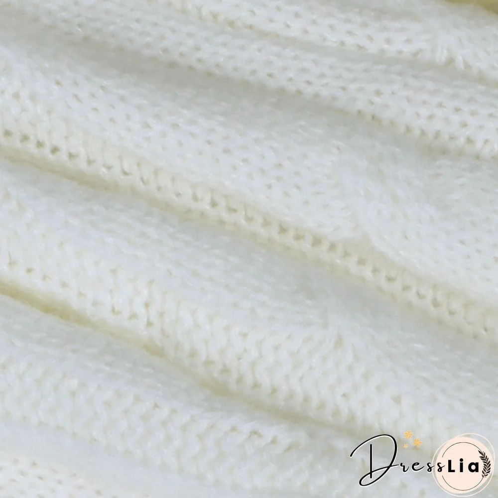 Solid Color Turtleneck Bat Sleeve Sweater Crop Top