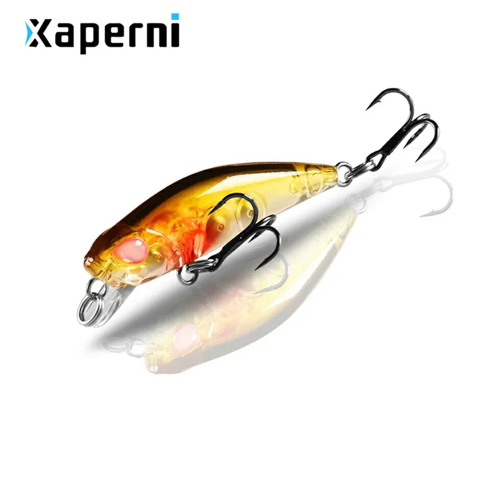 Xaperni Fishing tackle Hot model 5pcs/lot fishing lures, 11 colors for choose,minnow 42mm 2.8g, sinking  0.3-0.6m,free shipping