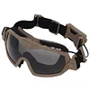 Anti-Fog Goggles Scratch-resistant Motorcycle Goggles Eye Protection for Hunting