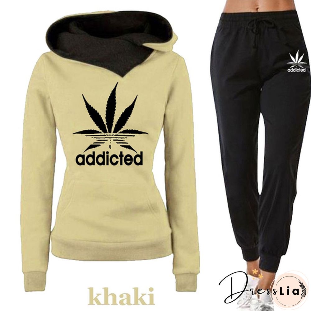 Womens High Collar hoodie for autumn and winter outdoors casual wear fashion sportswear