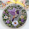 Flower Hummingbird-Embroidery Kit