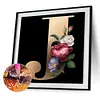 uk.everydayedeals (Limited Stock)Diamond Painting - Full Square - Letter Flower