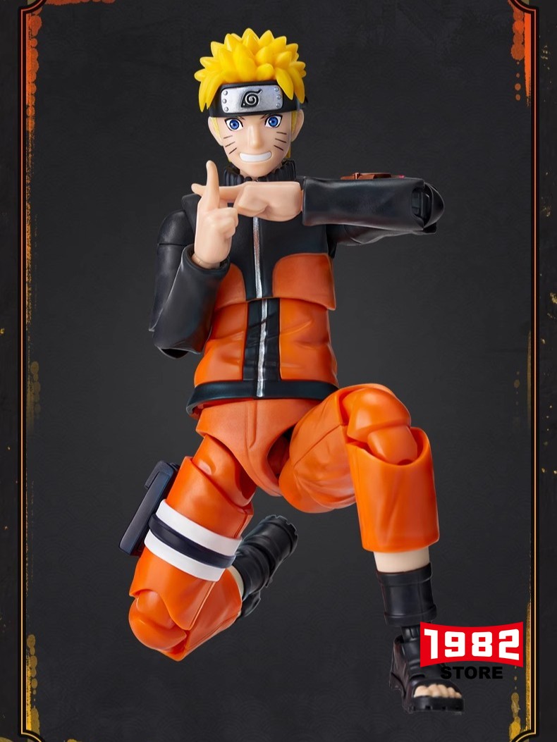 Blokees Uzumaki Naruto Comic Assembled Model Toy, DIY Action Figure for Kids & Naruto Fans, Collectible Anime Character Model, Premium Build for Play & Display, Ideal Children&rsquo;s Gift & Anime Toy Collection - Toy Store Exclusive