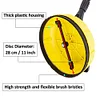 High Pressure Washer Rotary Brush Adapter Car Wash Round Brush for Karcher K1-K7