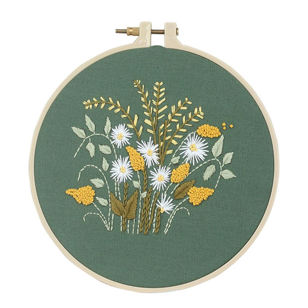 

30*30CM Cross Stitch-Flowers, 501 Original
