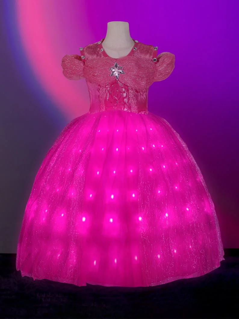 Princess Beauty Sleeping  LED Light Dress