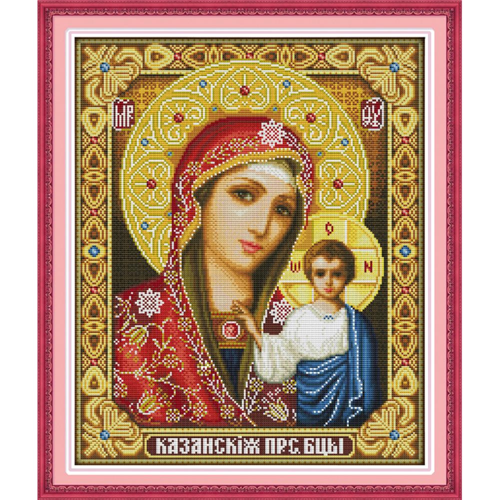 Алмазная вышивка икона Казанской Божьей матери