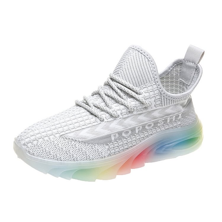 Rainbow Casual Sneakers Women's Running Boots