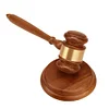 Wooden Judge Hammer Handcrafted Delicate Wood Adjudgement Gavel for Lawyer Judge